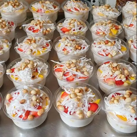 Hình ảnh Combo 11 kem chuối trái cây -200gr