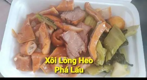Hình ảnh Xôi Lòng Heo Phá Lấu