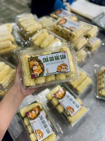 Hình ảnh Chả Giò Hải Sản Sốt Mayo