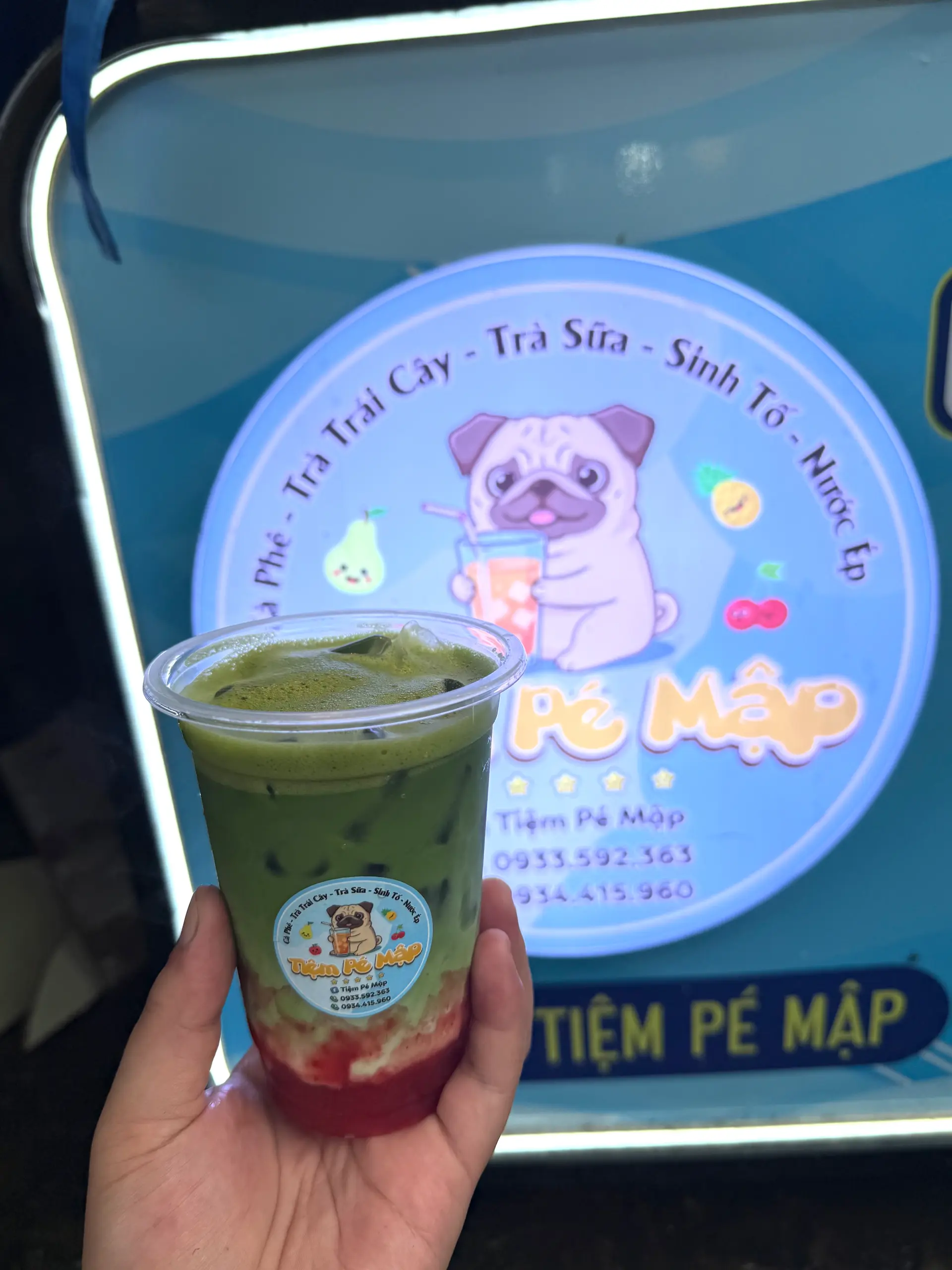 Hình ảnh Matcha Mix ( Việt Quốc, Xoài, Dâu)