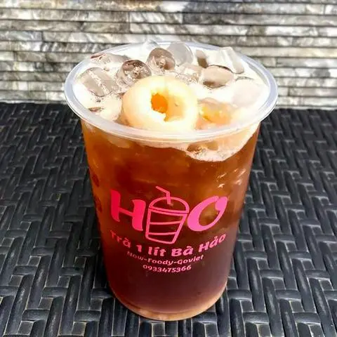 Hình ảnh Trà vải dầm đặc biệt ly 1 lít