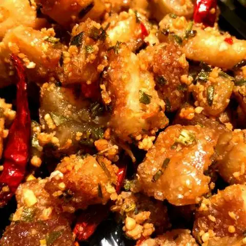 Hình ảnh Tóp mỡ sấy mắm hành 250g