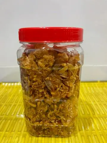 Hình ảnh tóp mỡ cháy tỏi