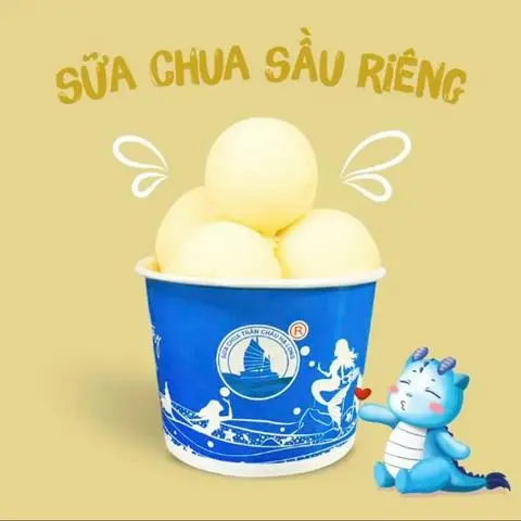 Hình ảnh Sữa chua sầu riêng