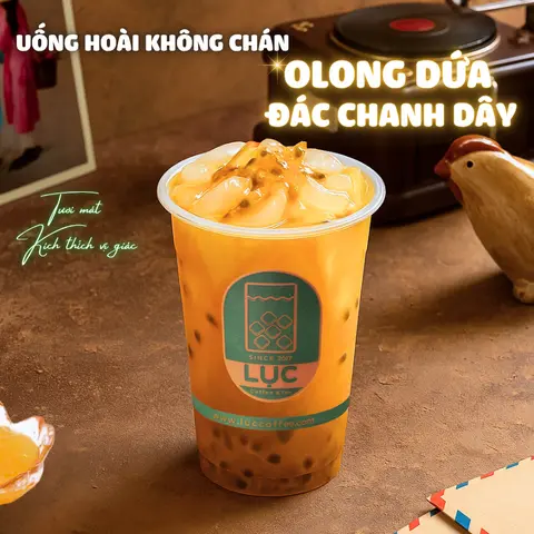 Hình ảnh Trà Olong Dứa Đác Chanh Dây Tươi