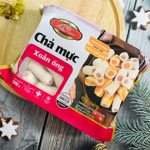 Hình ảnh Chả mực xoắn ốc