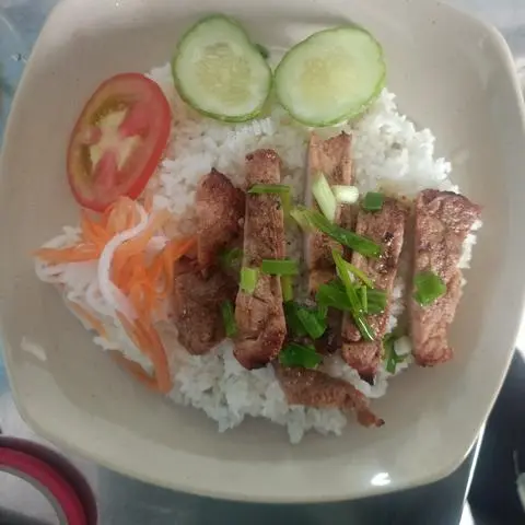 Hình ảnh cơm  sườn 