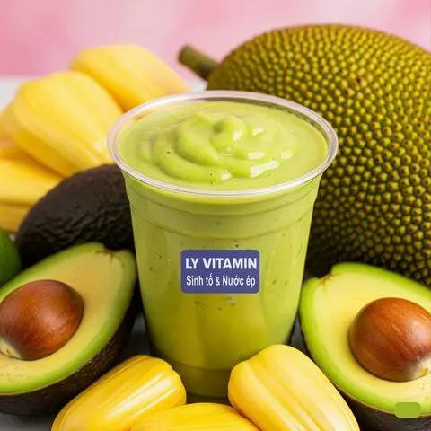 Hình ảnh Sinh tố Bơ & Mít