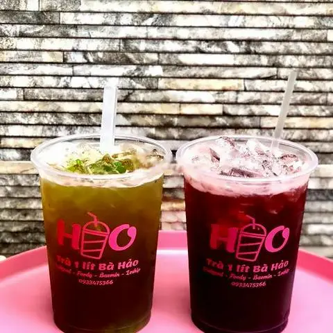 Hình ảnh Trà việt quất dầm ly 1 lít