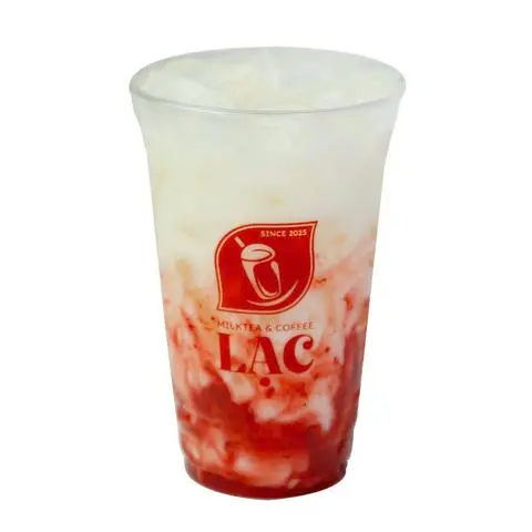 Hình ảnh Sữa yến mạch dâu tây