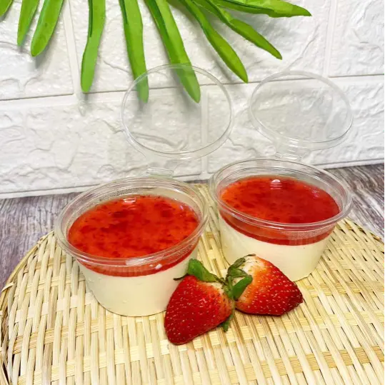 Hình ảnh 2 Panna Cotta vị dâu tây-100ml