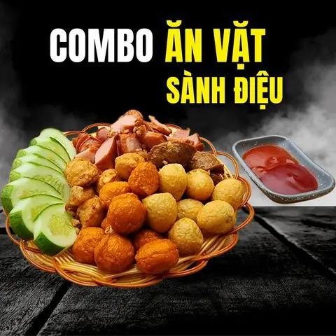 Hình ảnh Combo Ăn Vặt Sành Điệu