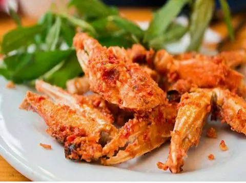 Hình ảnh Càng Ghẹ Rang Muối