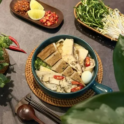 Hình ảnh Bánh canh cá lóc thập cẩm (size nhỏ)