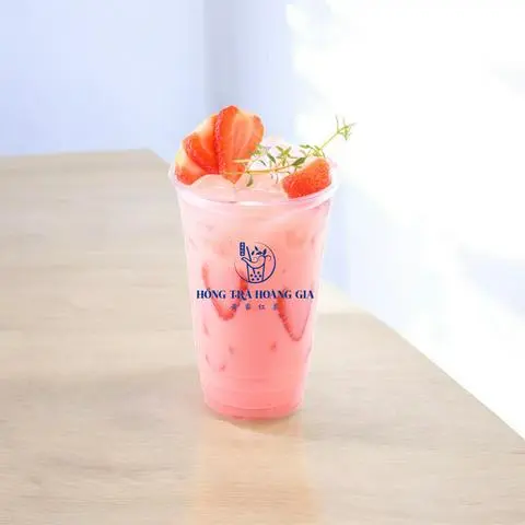 Hình ảnh Trà Sữa Dâu Tây