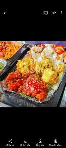 Hình ảnh Combo gà viên 3 sốt