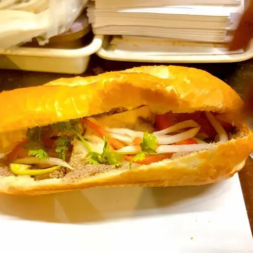 Hình ảnh Bánh mì thịt