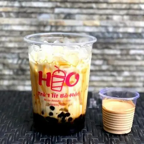 Hình ảnh Sữa tươi trân châu đường đen ly 1 lít