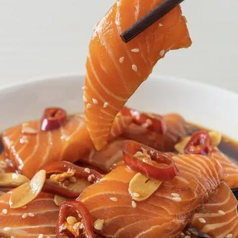 Hình ảnh Cá hồi ngâm tương 150g
