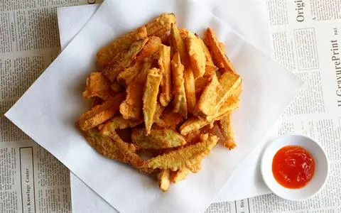 Hình ảnh Khoai tây chiên lắc phô mai