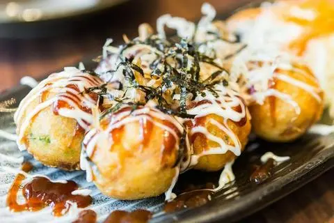 Hình ảnh Takoyaki 7 viên mix nhân