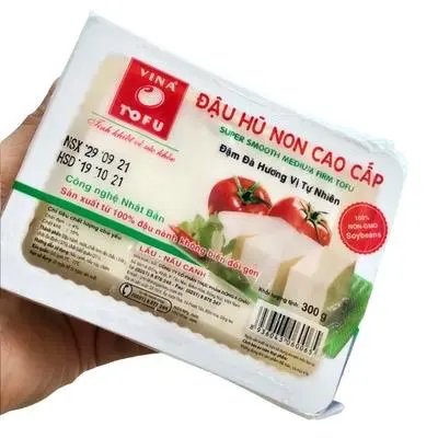 Hình ảnh Đậu hũ non dang hộp