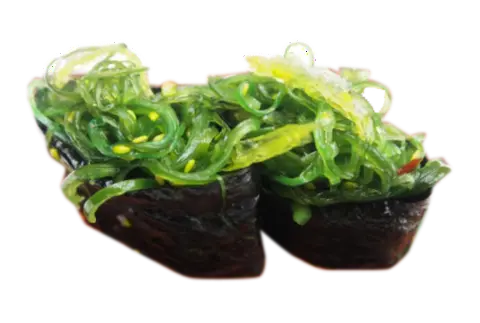 Hình ảnh Sushi Gunkan Rong Sốt Mè 4 viên