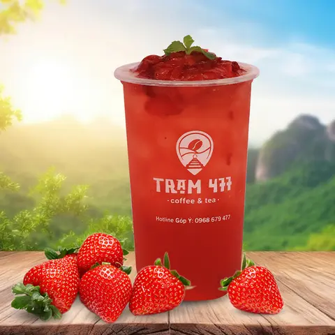 Hình ảnh Trà Dâu Tây