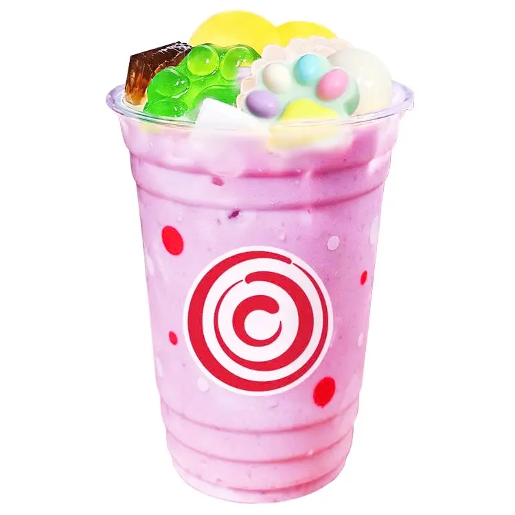 Hình ảnh Trà Sữa Khoai Môn Full Topping