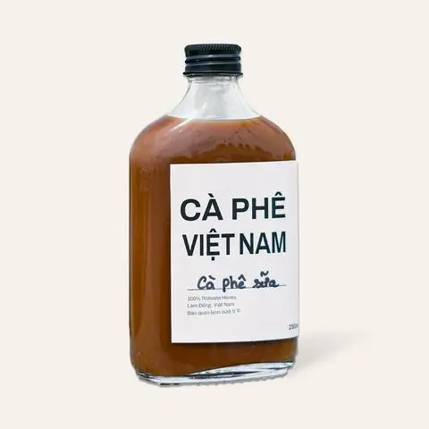 Hình ảnh Café sữa đóng chai