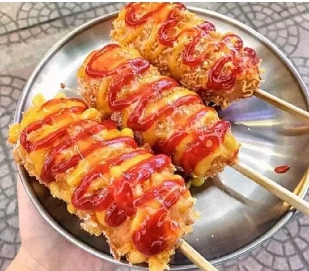 Hình ảnh Hotdog Xúc Xích Phô Mai