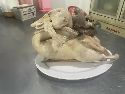 Hình ảnh Vịt cúng nguyên con đầy đủ