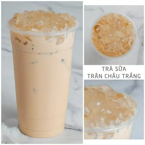 Hình ảnh Trà Sữa Truyền Thống + Trân Châu Trắng 