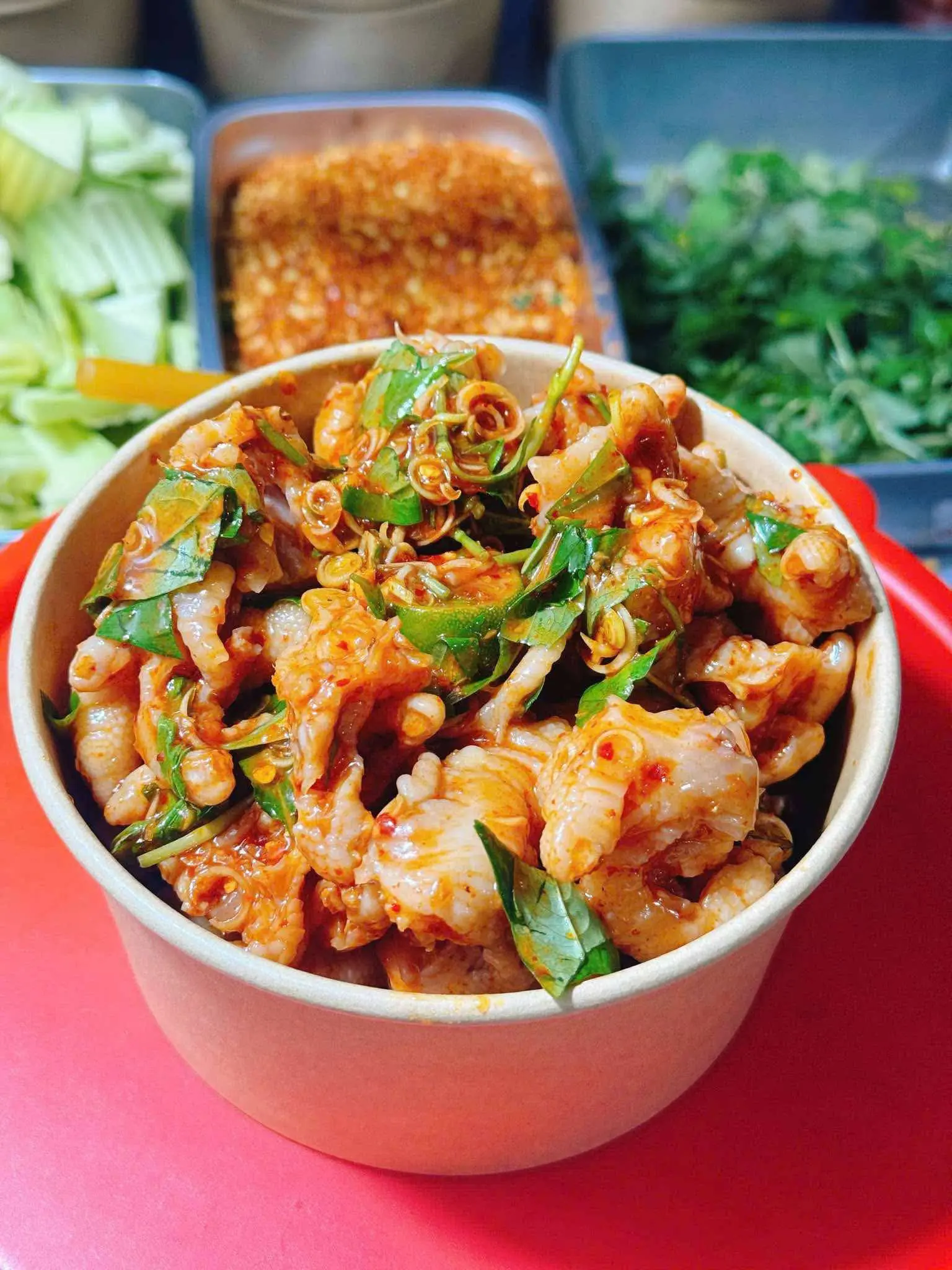 Hình ảnh Chân gà sốt thái không xoài ( M )