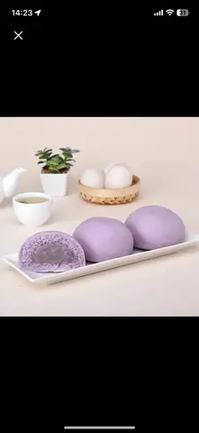 Hình ảnh Bánh bao nhân khoai môn thơm ngon 