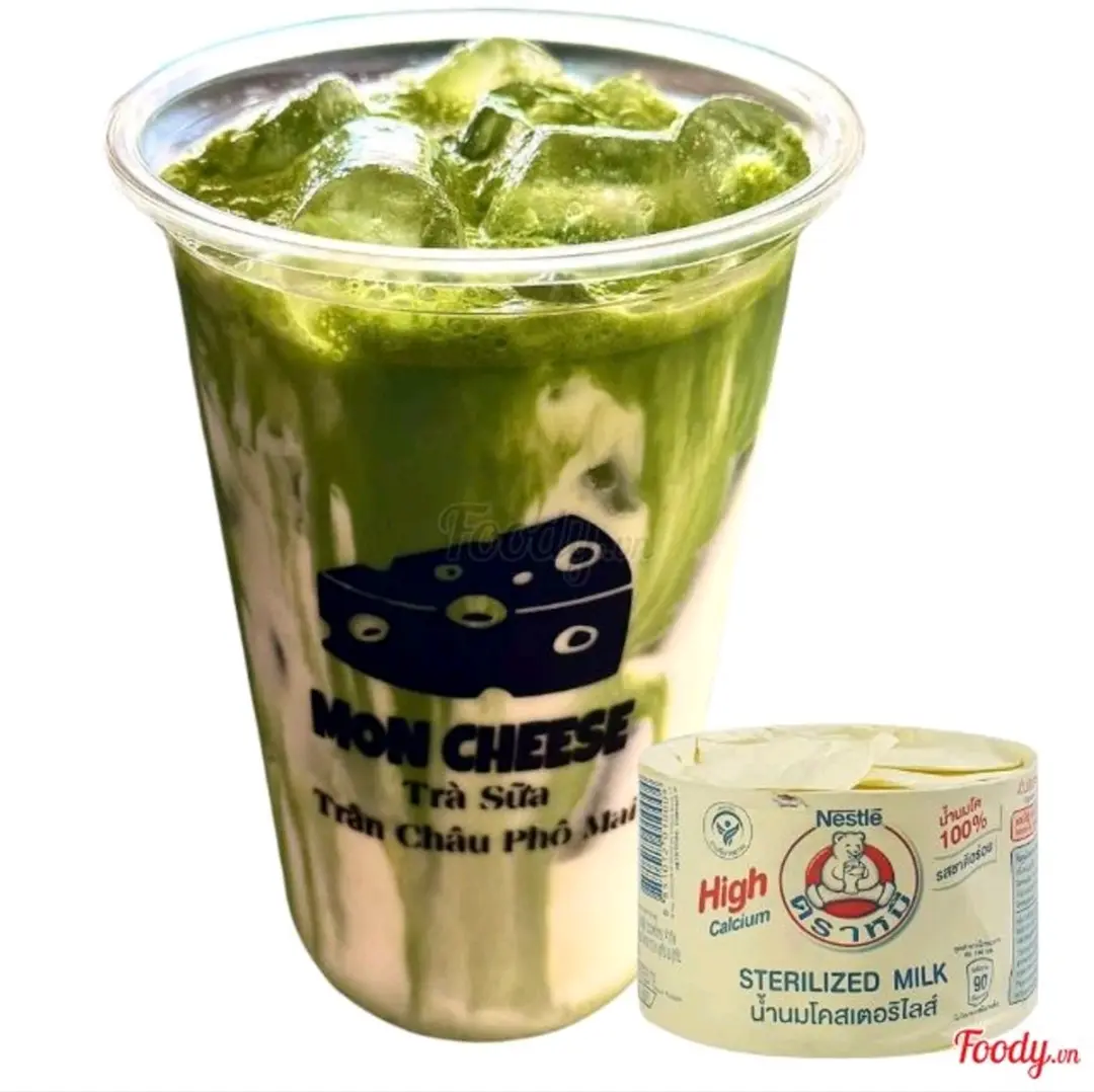 Hình ảnh Matcha Latte Sữa Gấu