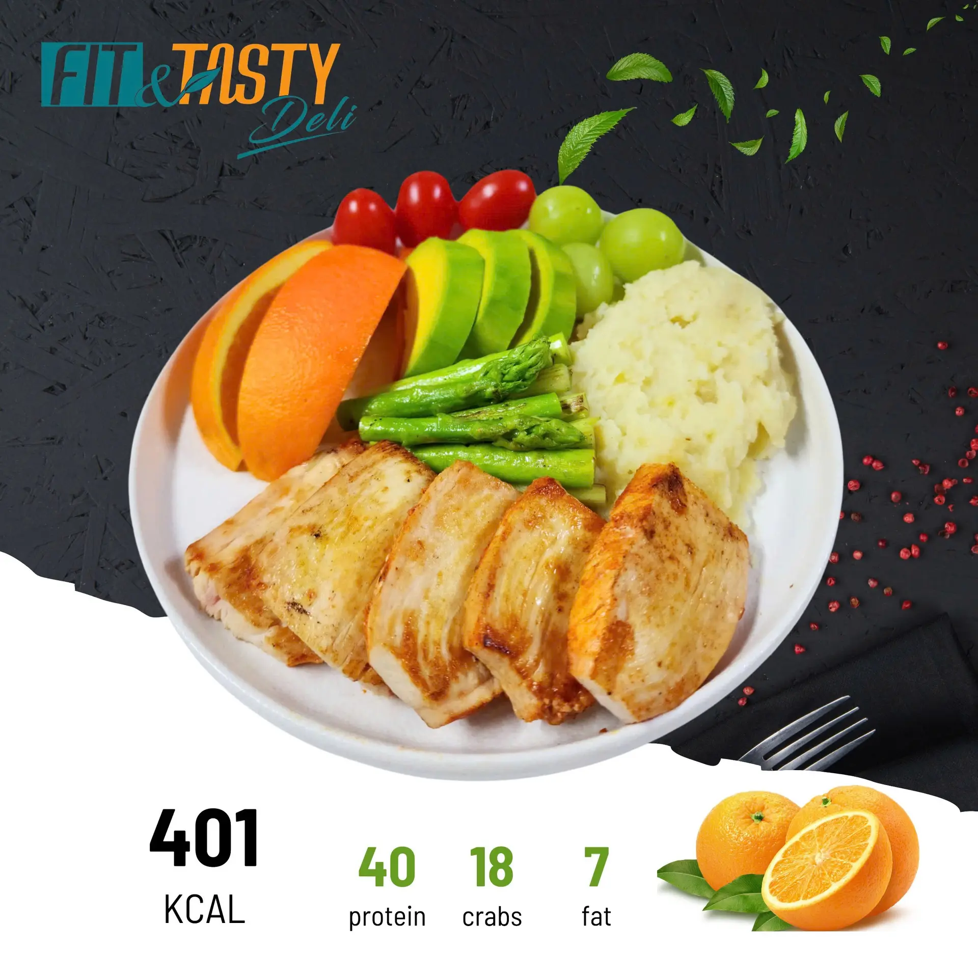Hình ảnh Premium Lunch Box 1( Cam đổi thành dưa lưới)