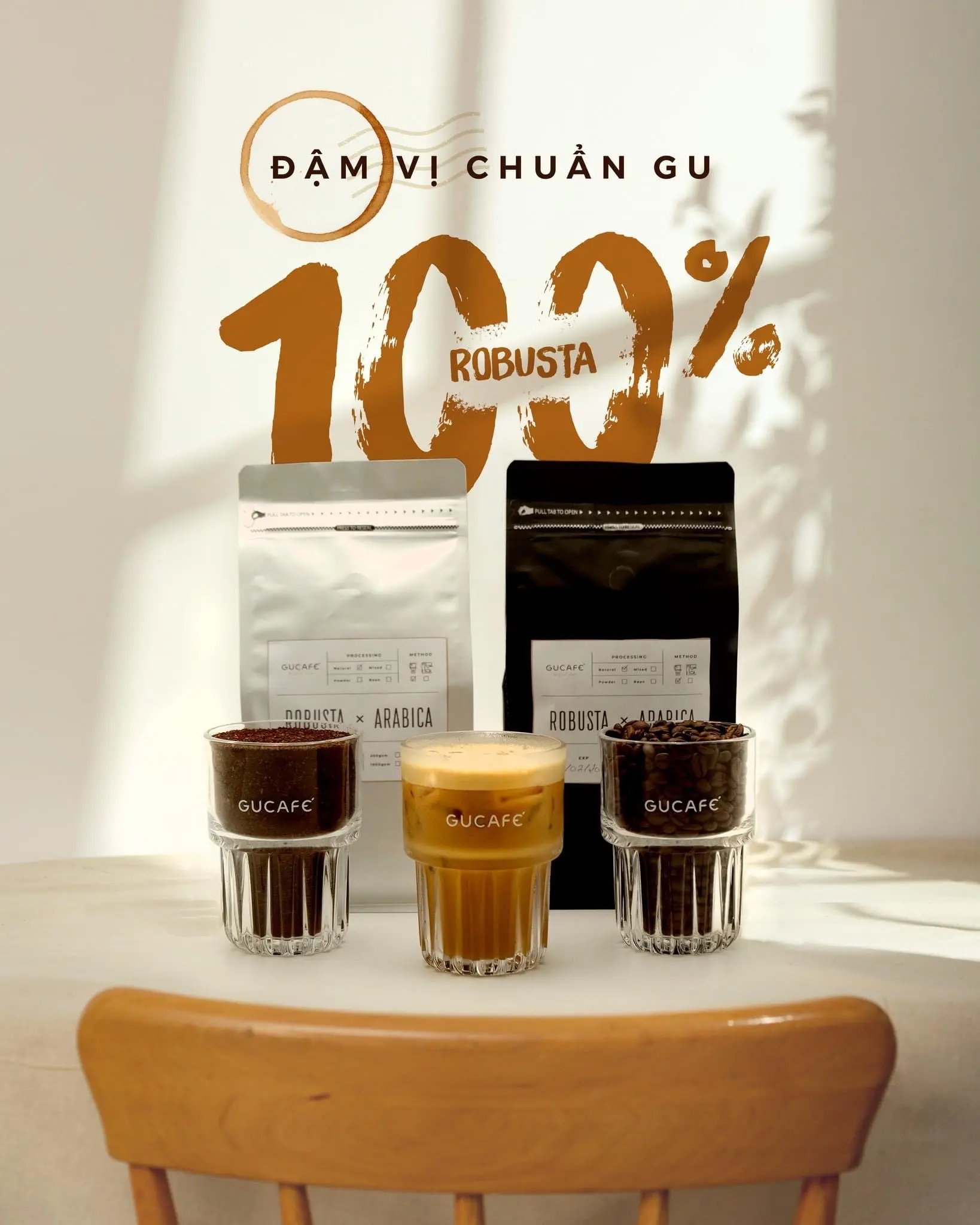 Hình ảnh Cà Phê Pha Phin Robusta