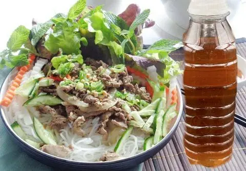 Hình ảnh Bún thịt Bò xào+ sâm bí đao 