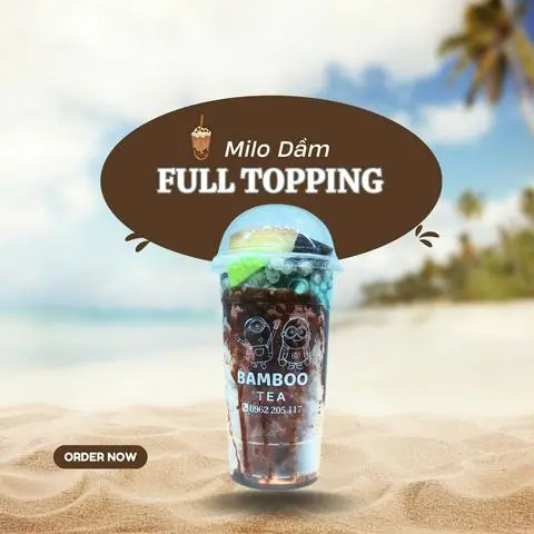 Hình ảnh Milo Dầm Bánh Flan