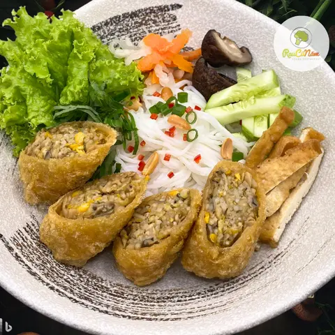 Hình ảnh Bún chả giò nấm chay