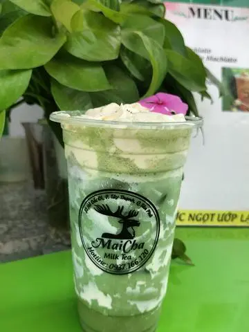 Hình ảnh matcha phô mai dẻo