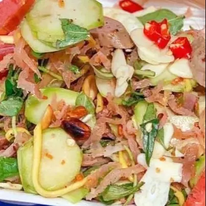 Hình ảnh Tré Trộn Cóc + phồng tôm