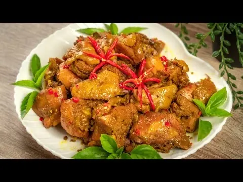 Hình ảnh Cơm gà kho sả