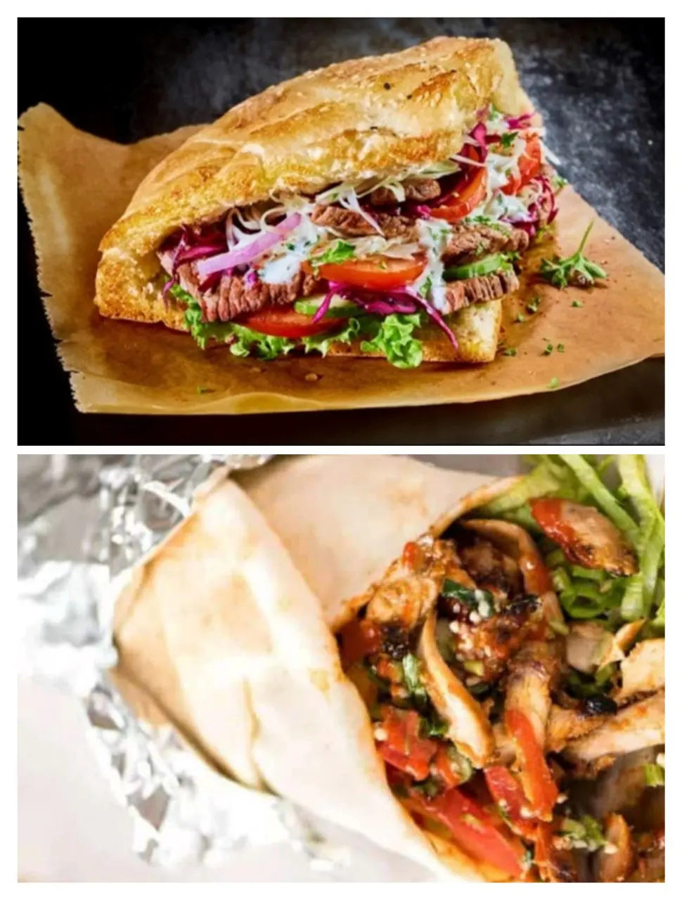Hình ảnh kebab Đặc Biệt+ Bánh cuộn đặc biệt 