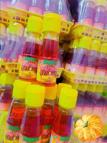 Hình ảnh Dầu Điều 100ml Chai Phước Anh, Nấu Tạo Màu, Sa Tế, Chiên, Rán...Chính Hãng