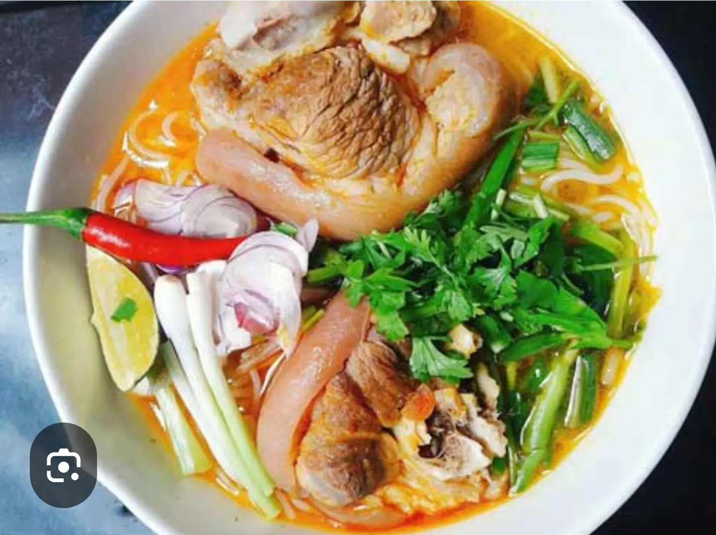 Hình ảnh Bún  giò heo
