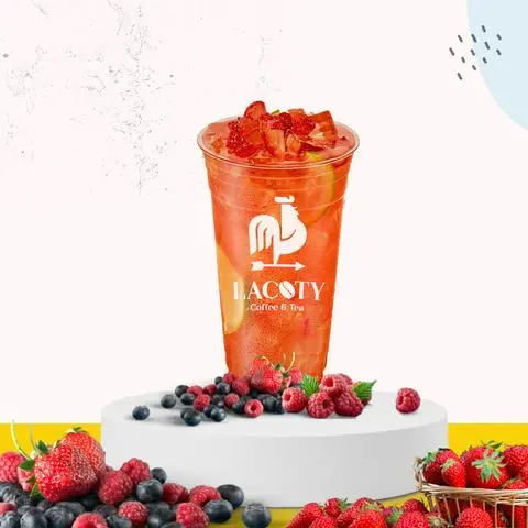 Hình ảnh Trà Mâm Xôi Dâu 