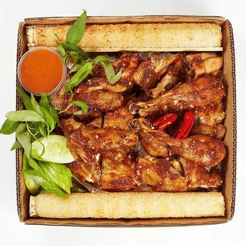 Hình ảnh 1 Gà nướng - 2 cơm lam