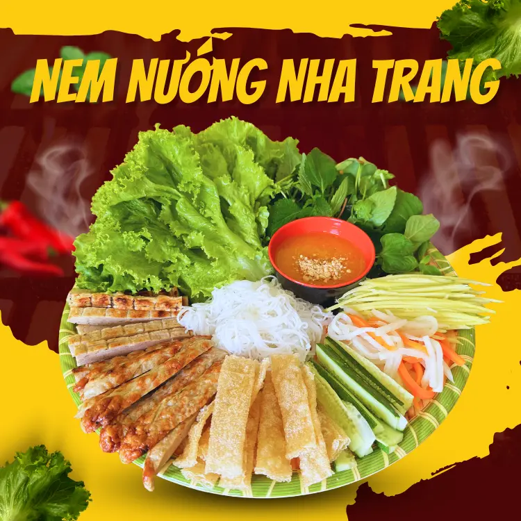 Hình ảnh Set nem nướng 2 người mix 2 loại